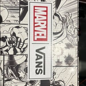 Brand new never worn marvel vans